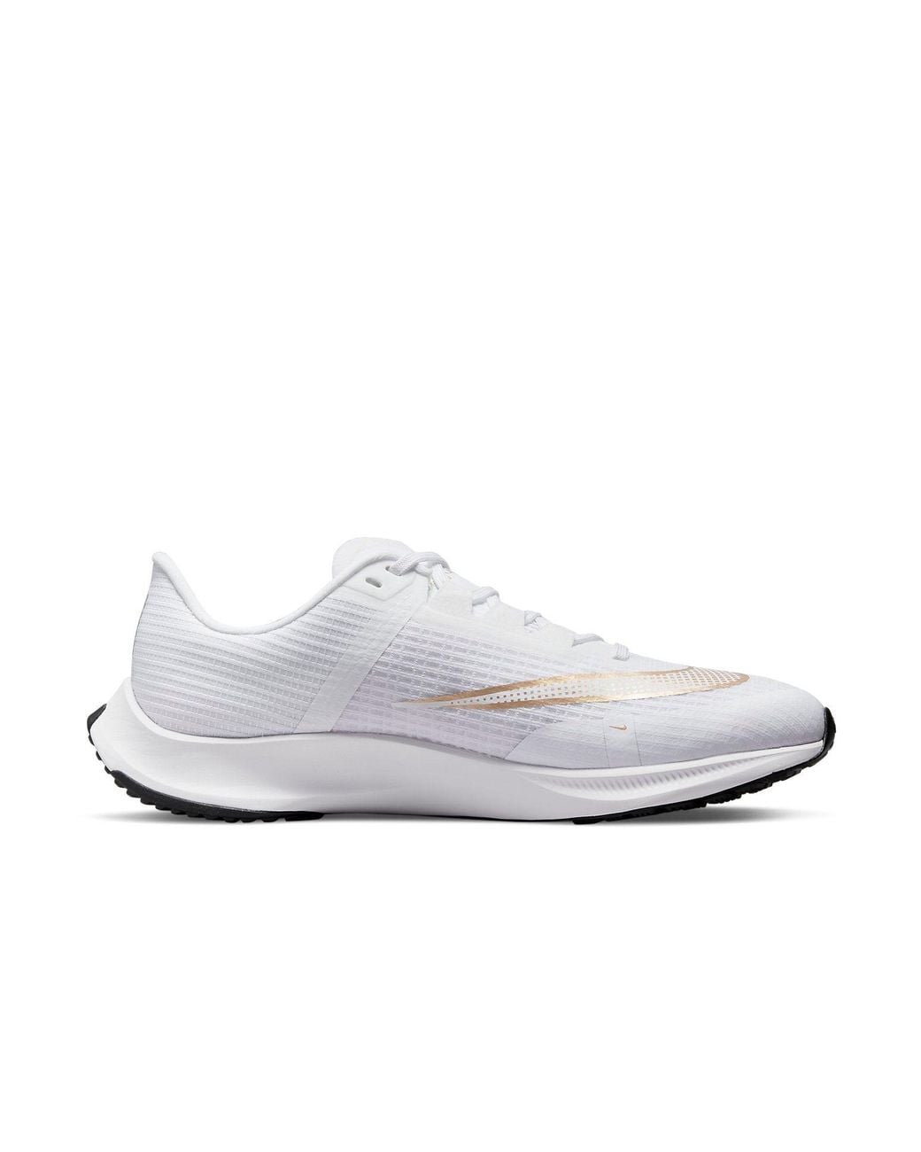 Nike White Air Zoom Rival Fly 3 Metallic' for men