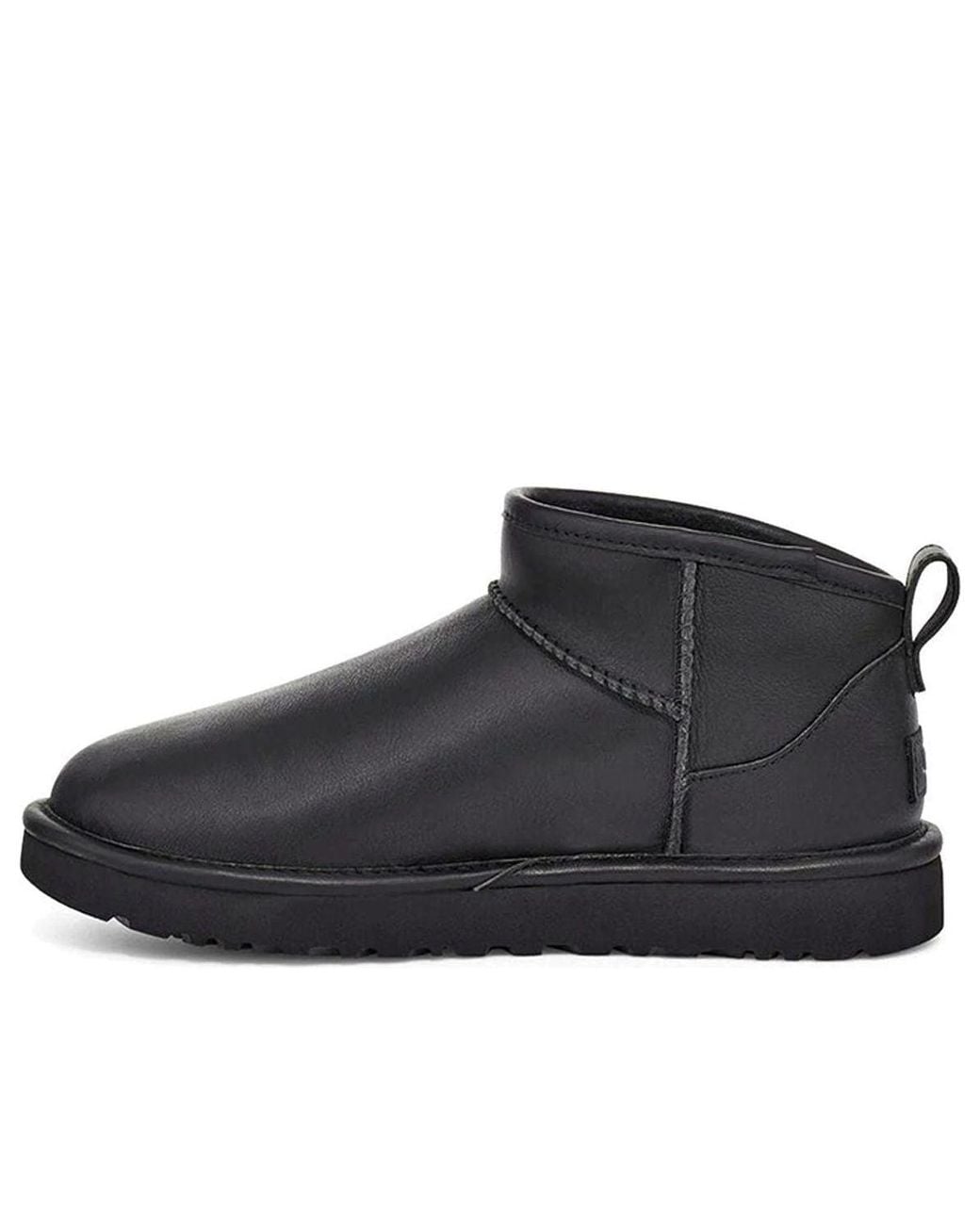 Ugg Black (Wmns) Classic Ultra Mini Leather