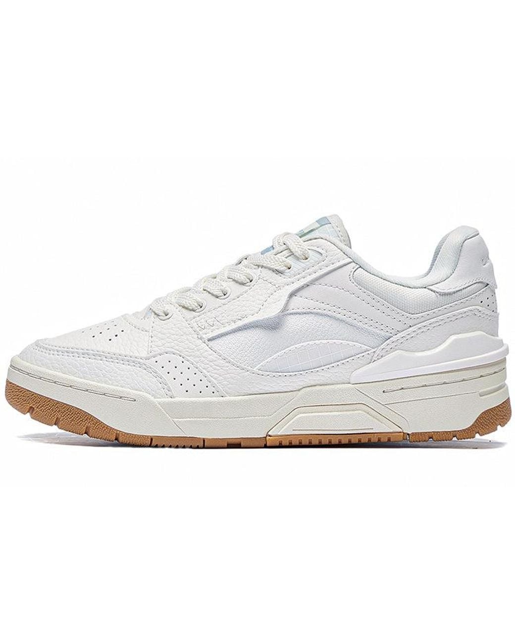 Li-ning White (Wmns) Rsr 101 Low Gum'