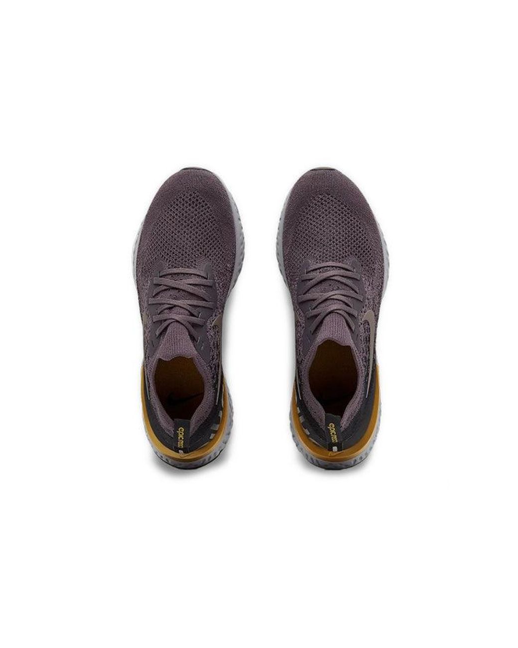 Nike Brown Epic React Flyknit 'Thunder' for men