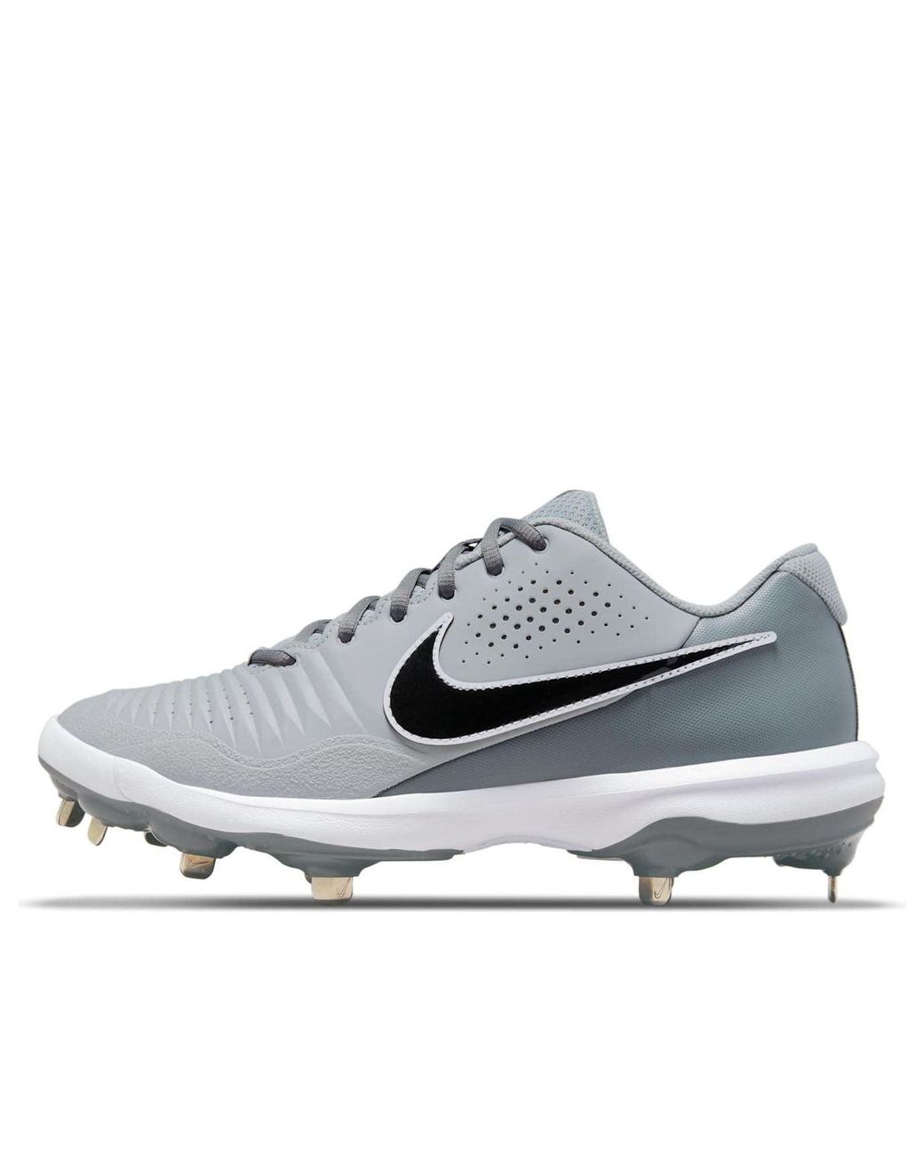 Nike Gray Alpha Huarache 3 Varsity Low 'Light Smoke' for men