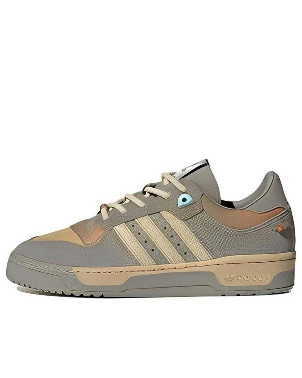 Adidas Gray Rivalry Low 86 Shoes for men