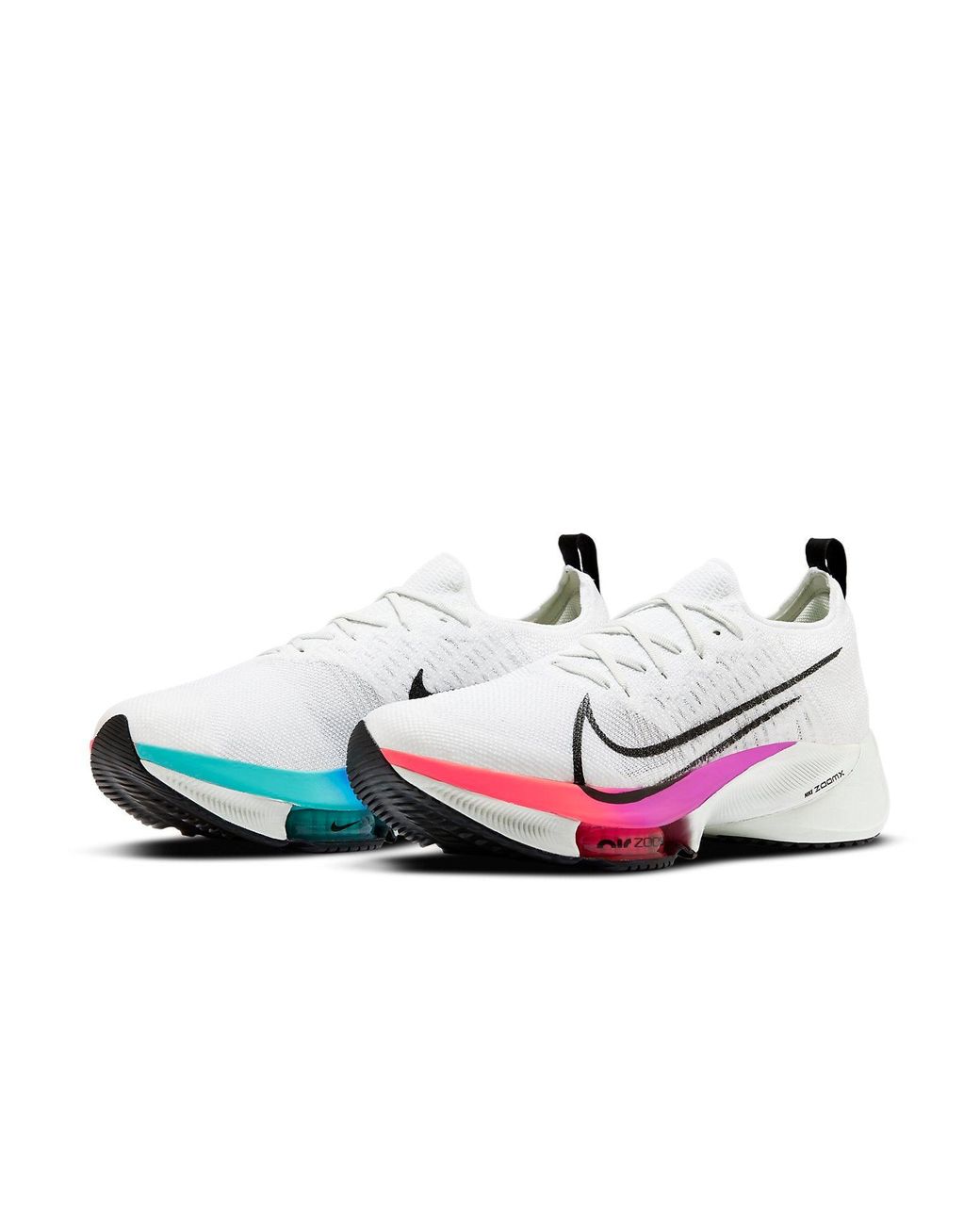 Nike White Air Zoom Tempo Next% Flyknit Hyper' for men