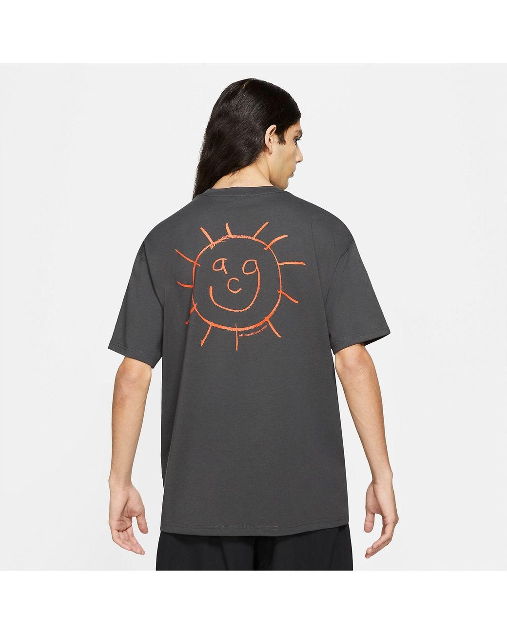 Nike Black Acg Sunshine Tee 'Smoke' for men