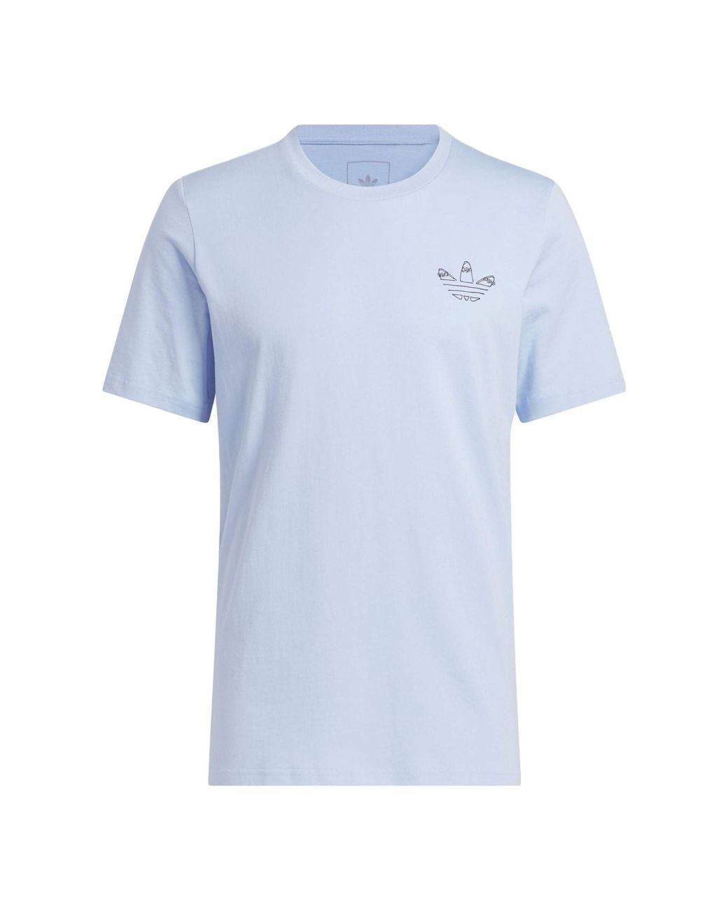 Adidas Blue Originals Henry Jones New York City T-Shirt Dawn' for men