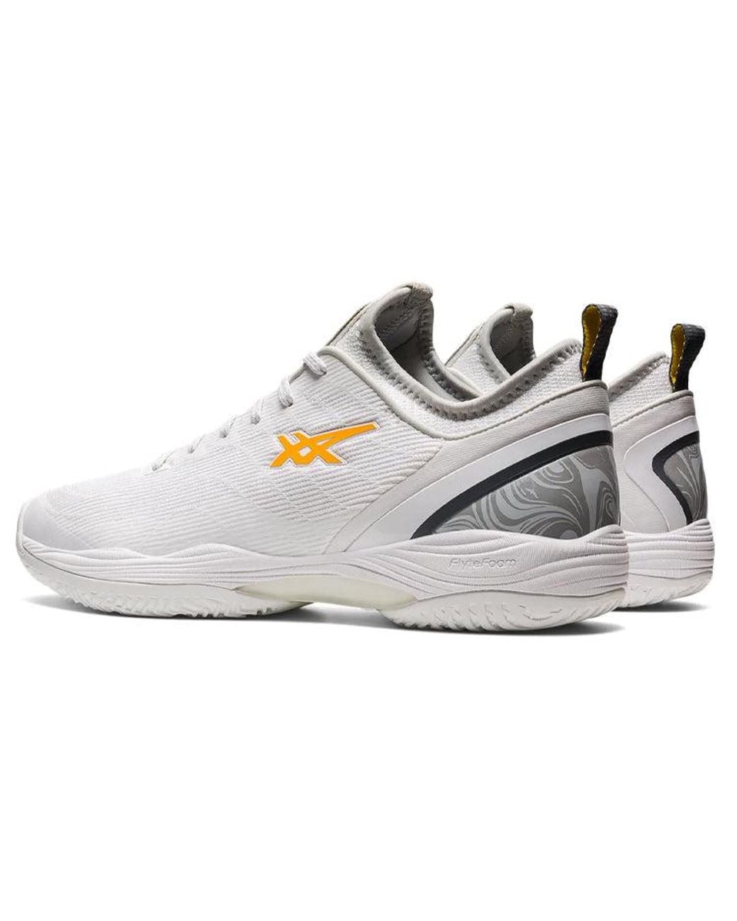 Asics White Glide Nova Ff 2 Saffron' for men