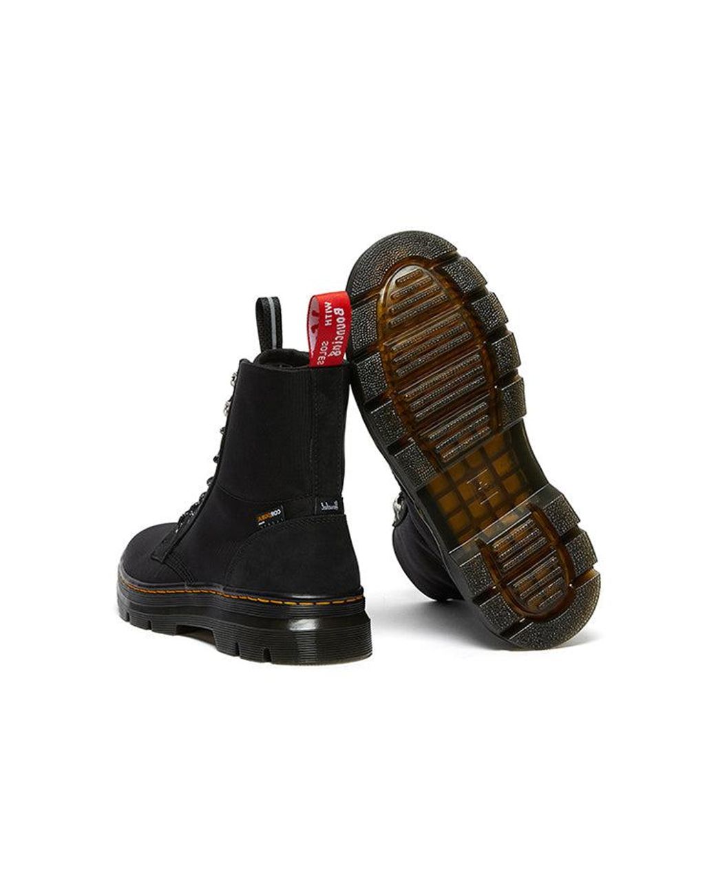 Dr. Martens Black Herschel Supply Co. X Combs 2 Utility Boot for men
