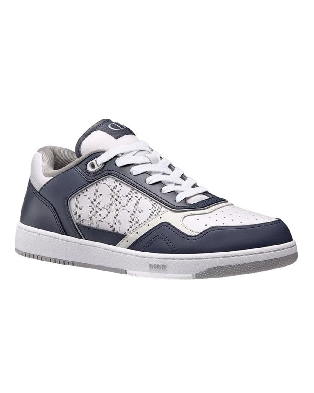 Dior Blue B27 Low-Top Sneaker 'Deep And Smooth Calfskin' for men