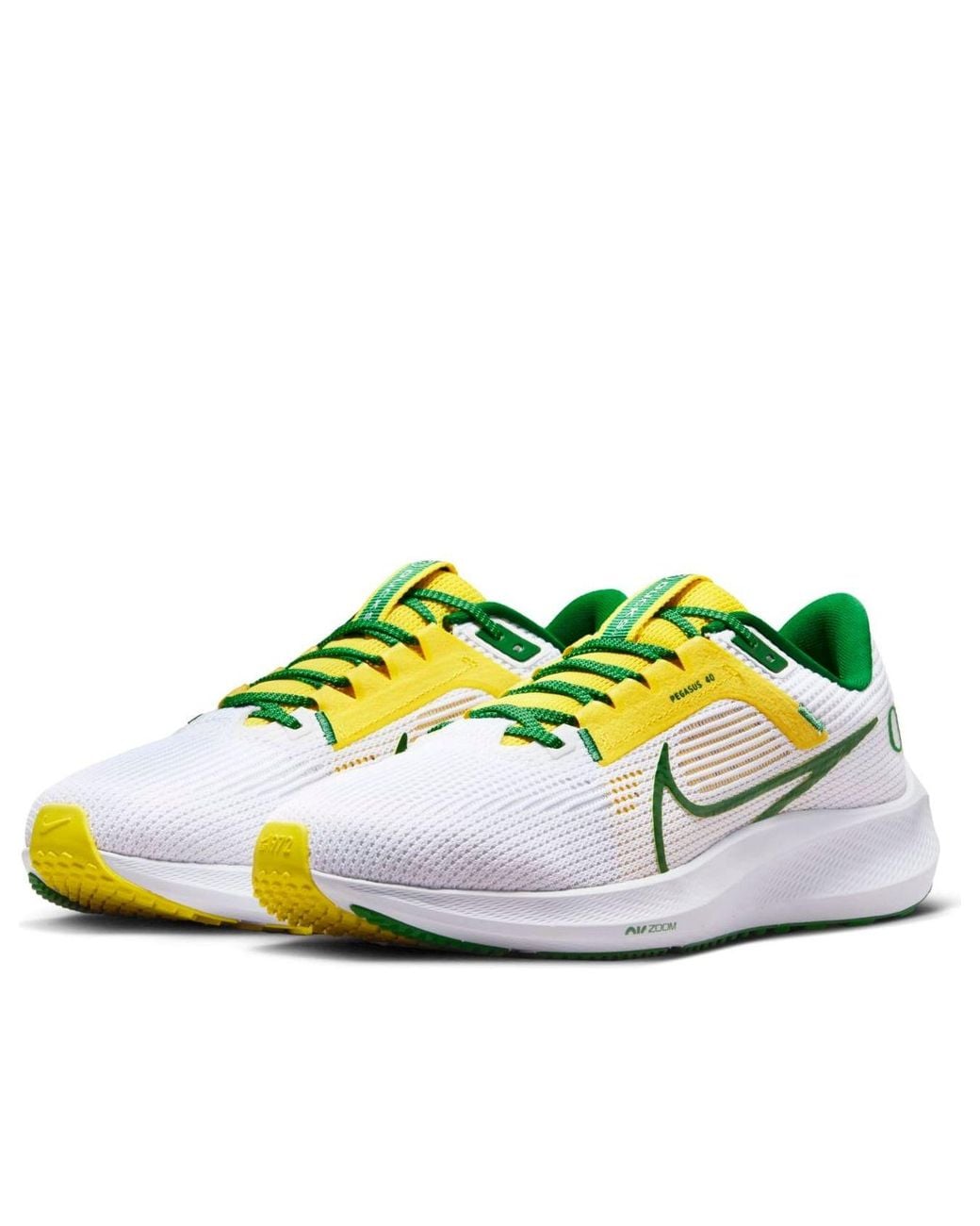 Nike White Air Zoom Pegasus 40 'Oregon' for men