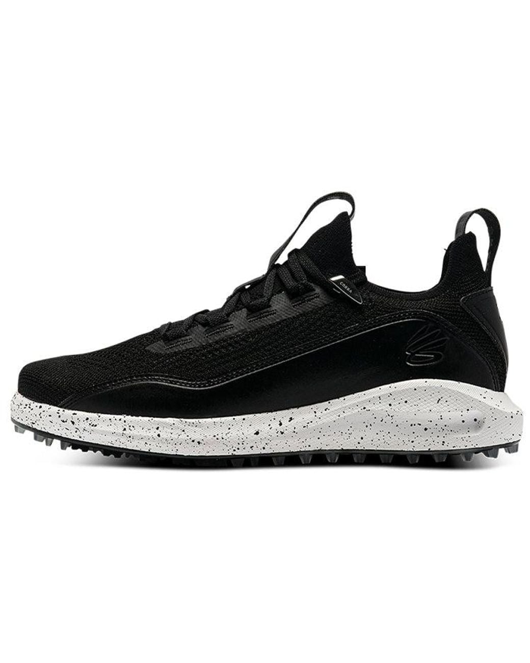 Under Armour Black Curry 8 Golf Spikeless for men