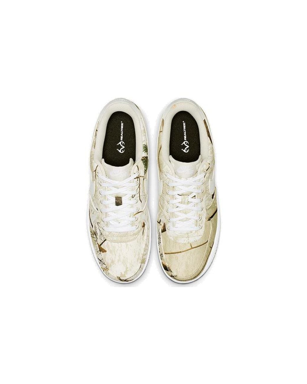 Nike White X Realtree Air Force 1 Low Camo' for men