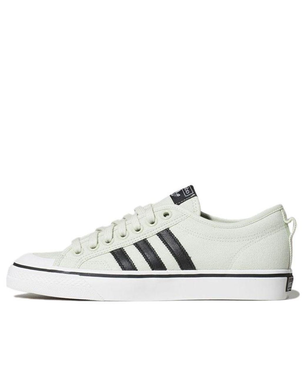 adidas gazelle silver green womens Adidas Nizza Trefoil Shoes Women's Shoes Black