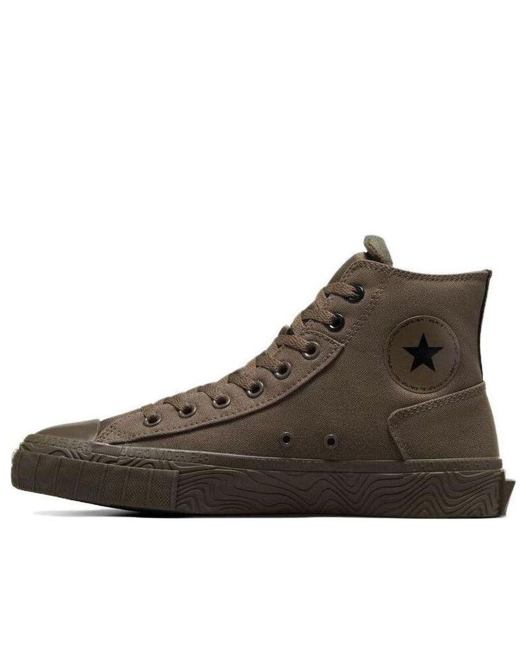 Converse Brown Chuck Taylor All Star Classic High Top 'Engine Smoke' for men