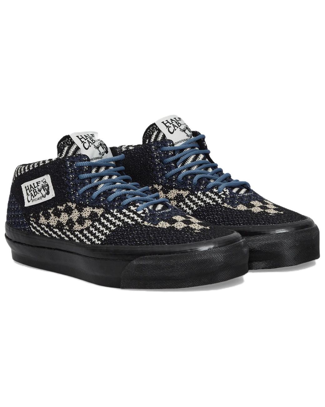 Vans Black Otw Half Cab Reissue 33 Engineered Knit' for men