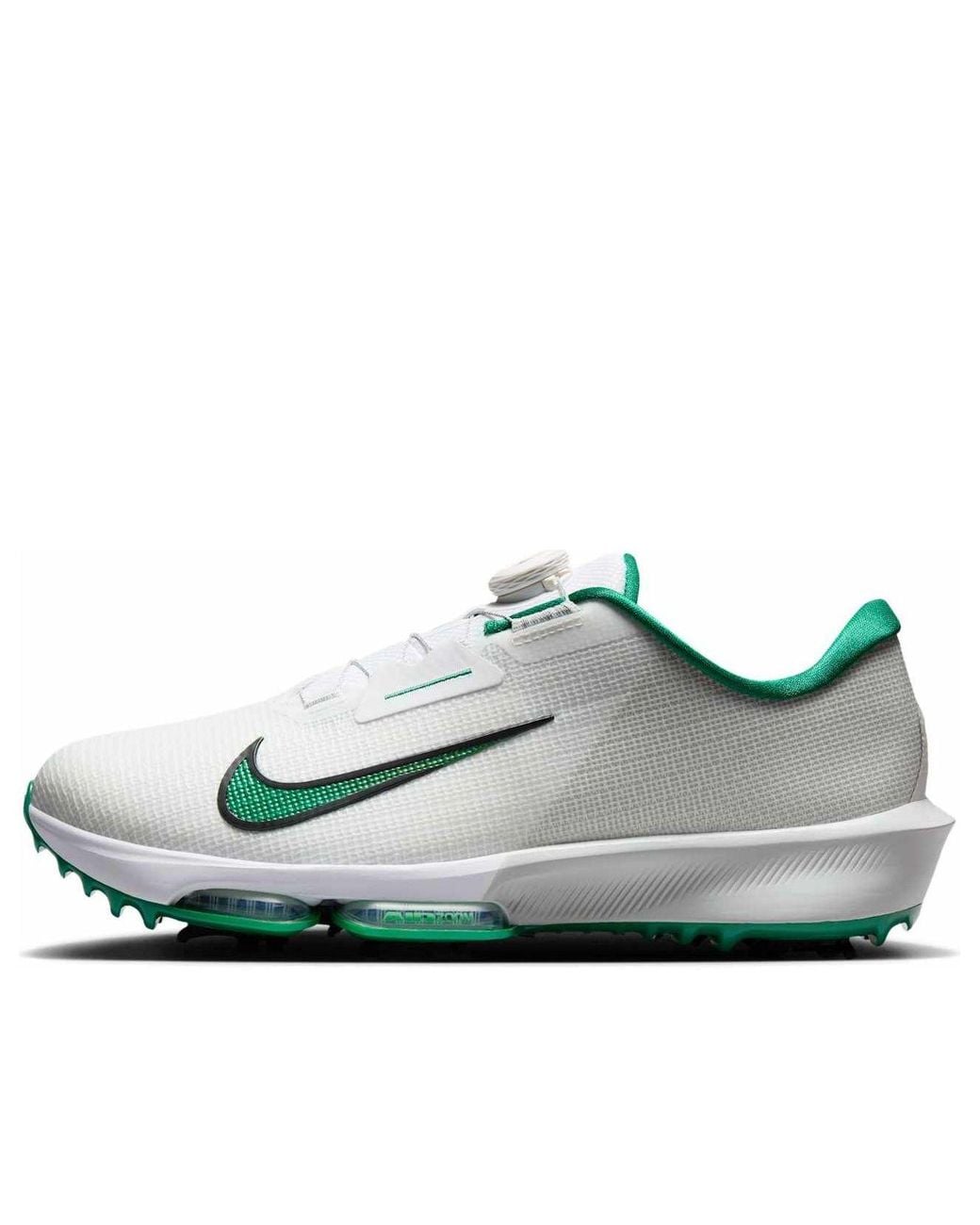 Nike Gray Air Zoom Infinity Tour 2 Golf Malachite' for men