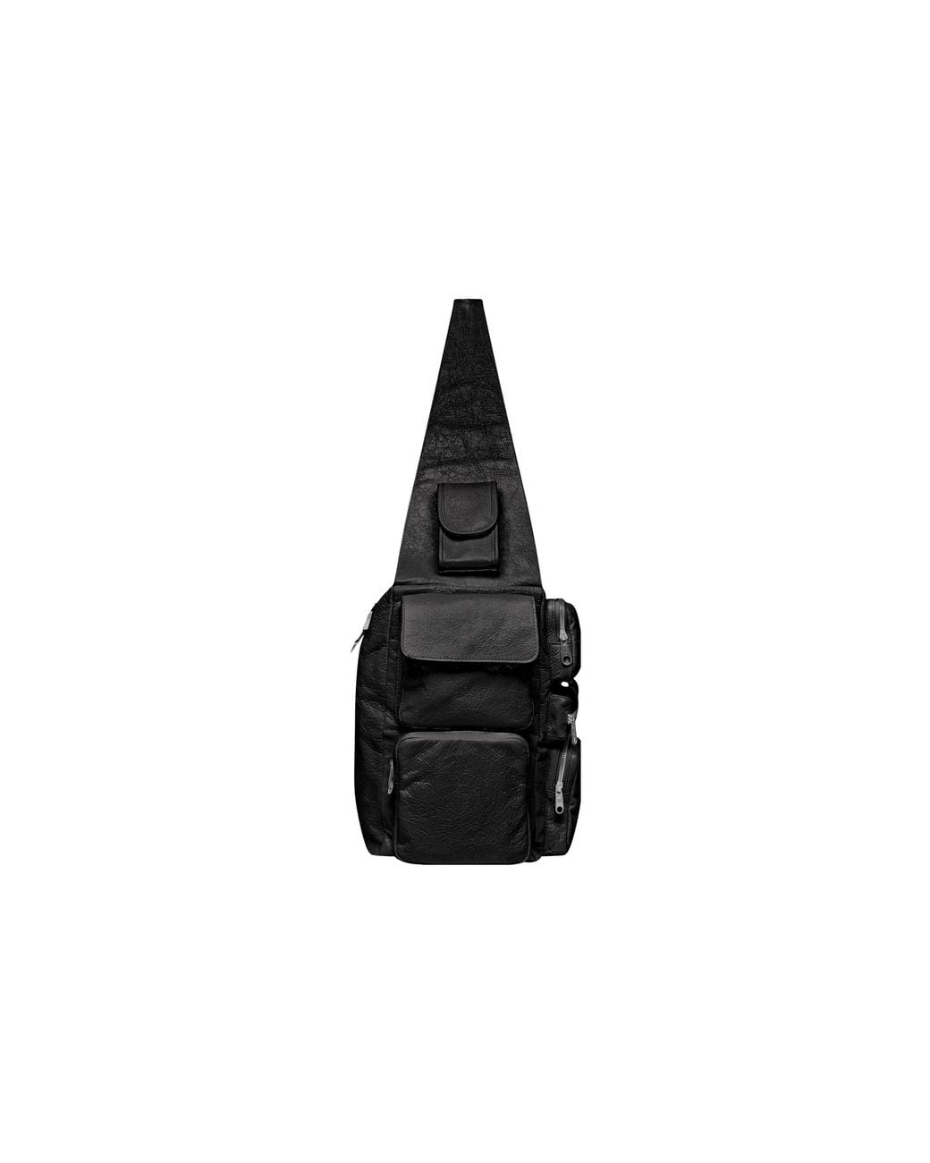 Balenciaga Black Superbusy Large Shoulder Bag for men