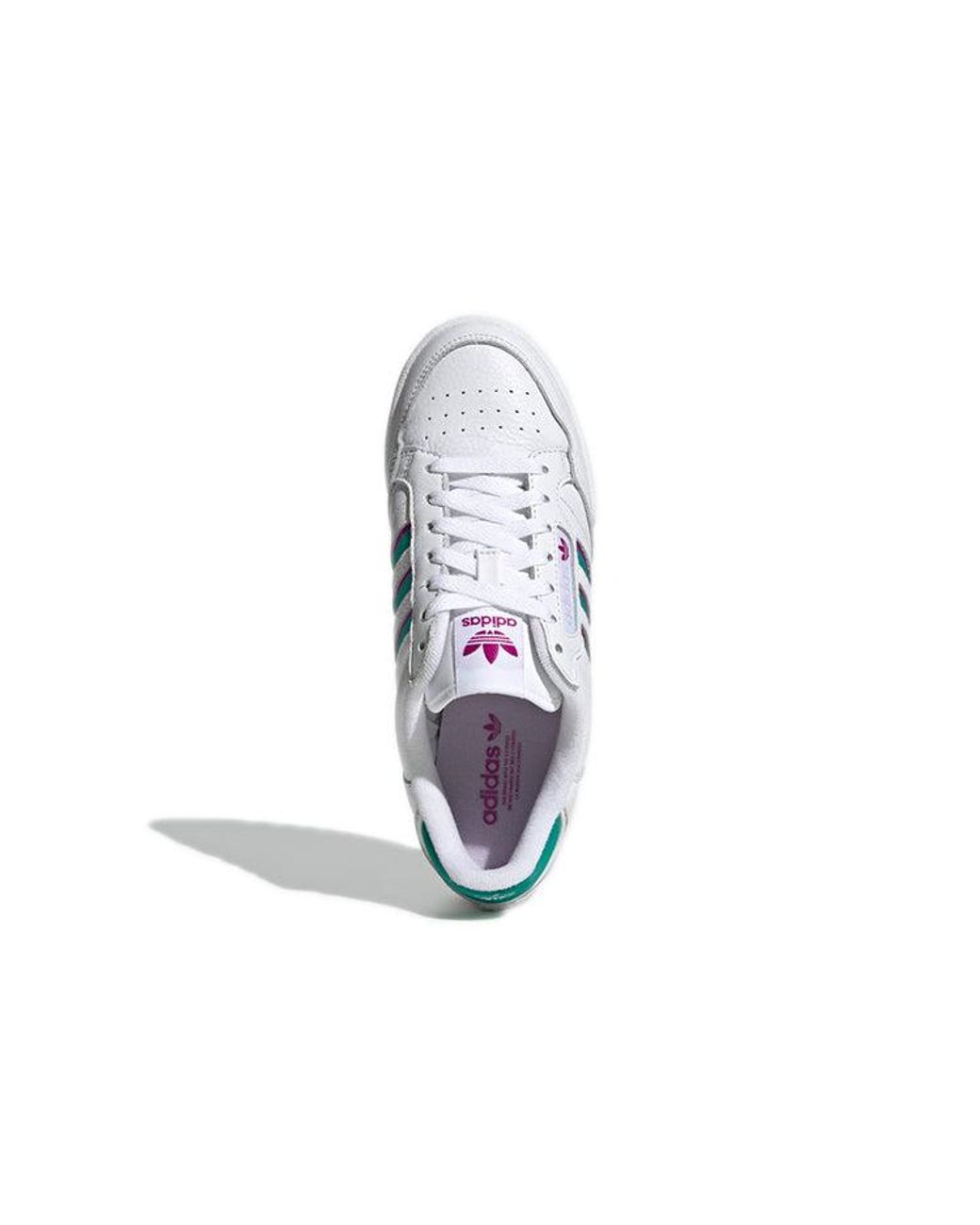 Adidas Blue (Wmns) Continental 80 Stripes Glory Fuchsia'