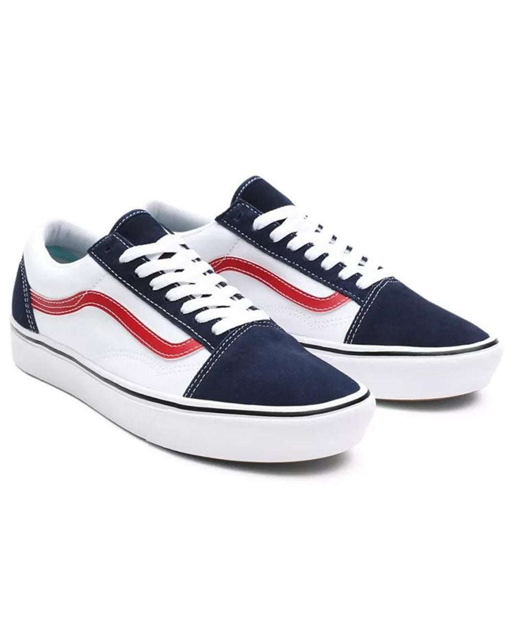 Vans Blue Tri-Tone Comfycush Old Skool for men