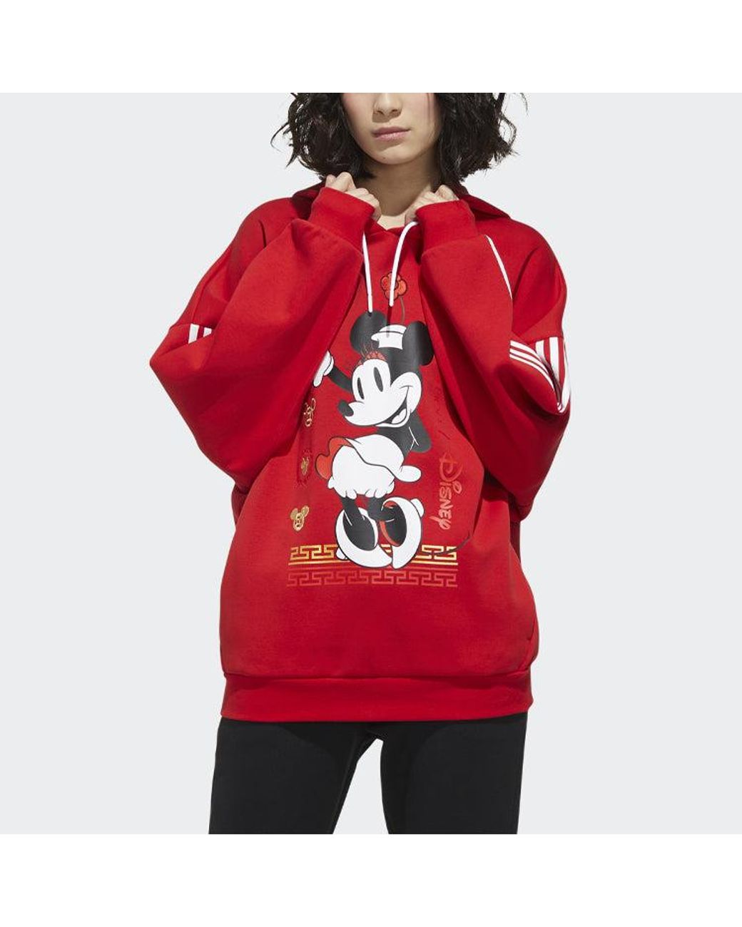 Adidas Red (Wmns) Neo X Disney Mickey Mouse Crossover Cny Printing