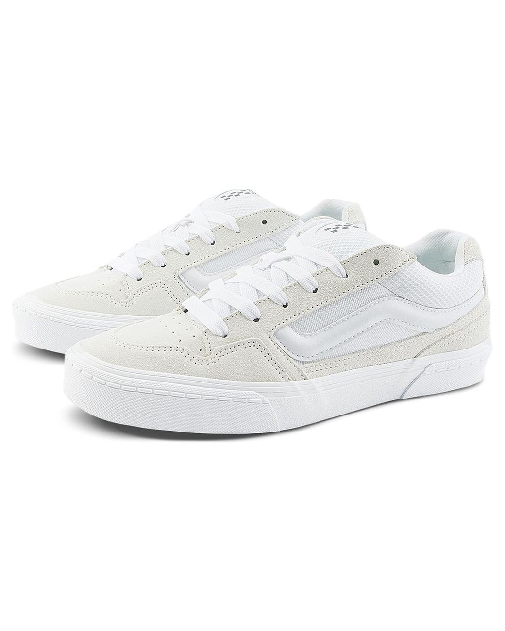 Vans White Caldrone Shoes for men