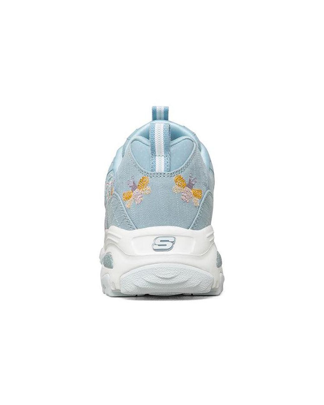 Skechers Blue (Wmns) D'Lites 1.0 Low-Toprunning Shoes