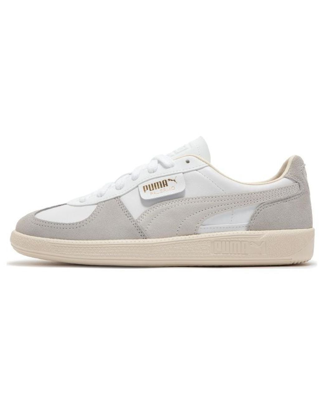 PUMA White Palermo Leather Cool Light' for men
