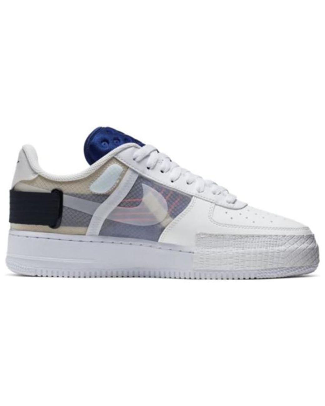 Nike Blue Air Force 1 Low Drop Type 'Summit' for men