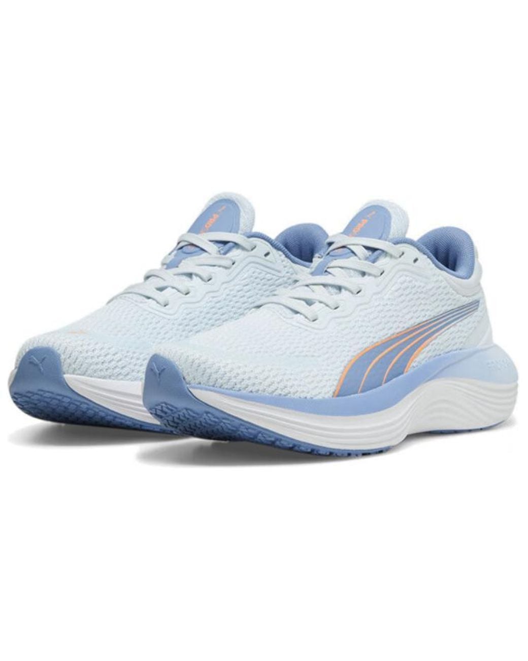 PUMA White Scend Pro Running Shoes 'Sky' for men
