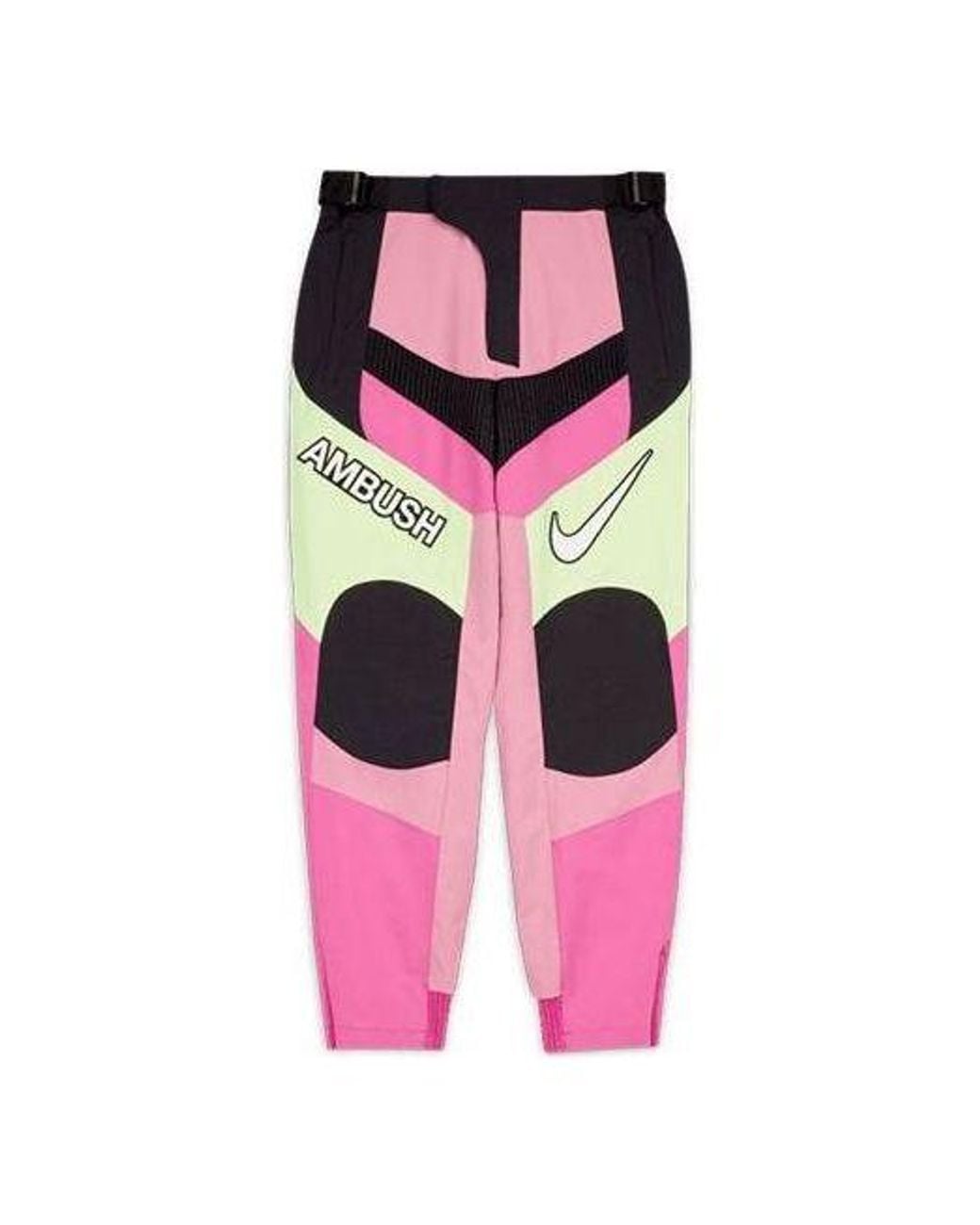 Nike Pink (Wmns) X Ambush Motorcycle Pants 'Active Fuchsia'