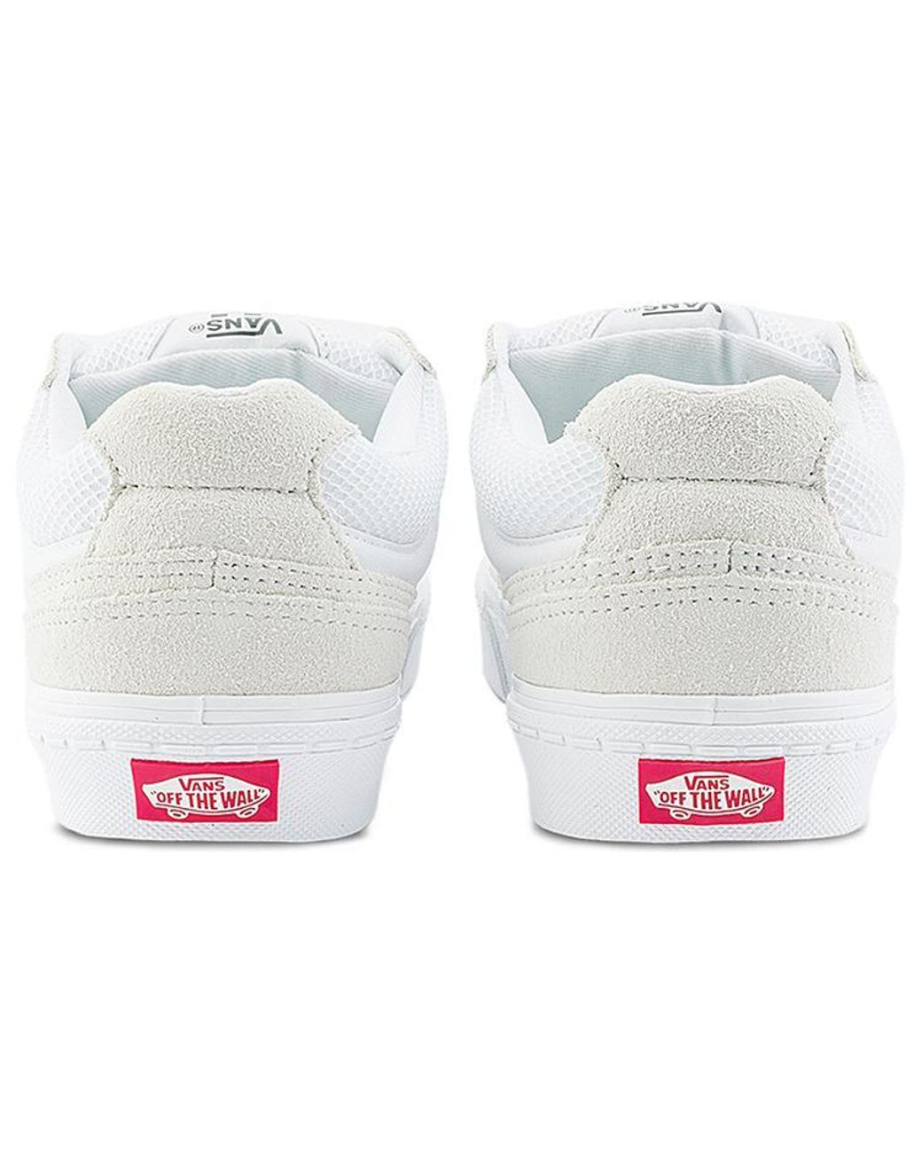 Vans White Caldrone Shoes for men