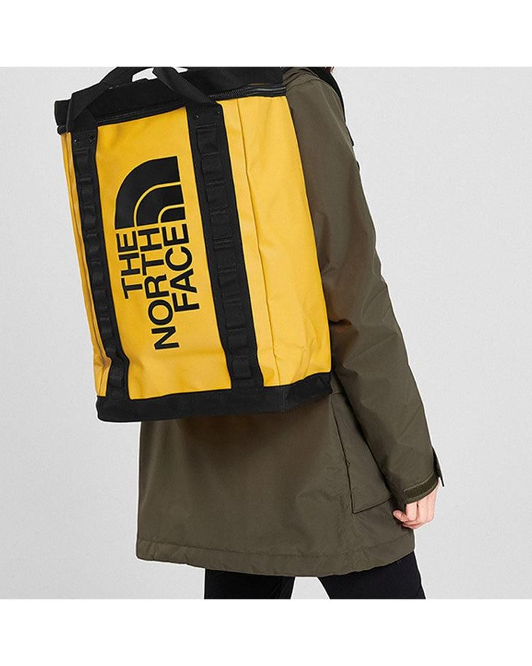 The North Face Yellow Logo 26L Backpack