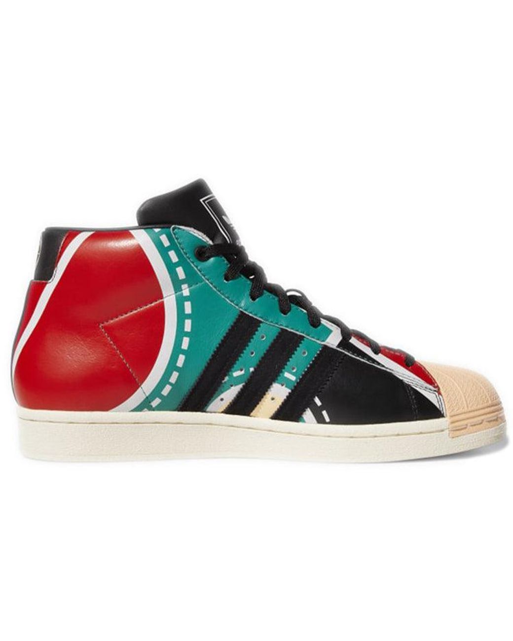 Adidas Black Jasmine Jones X Pro Model 'Heat Court' for men