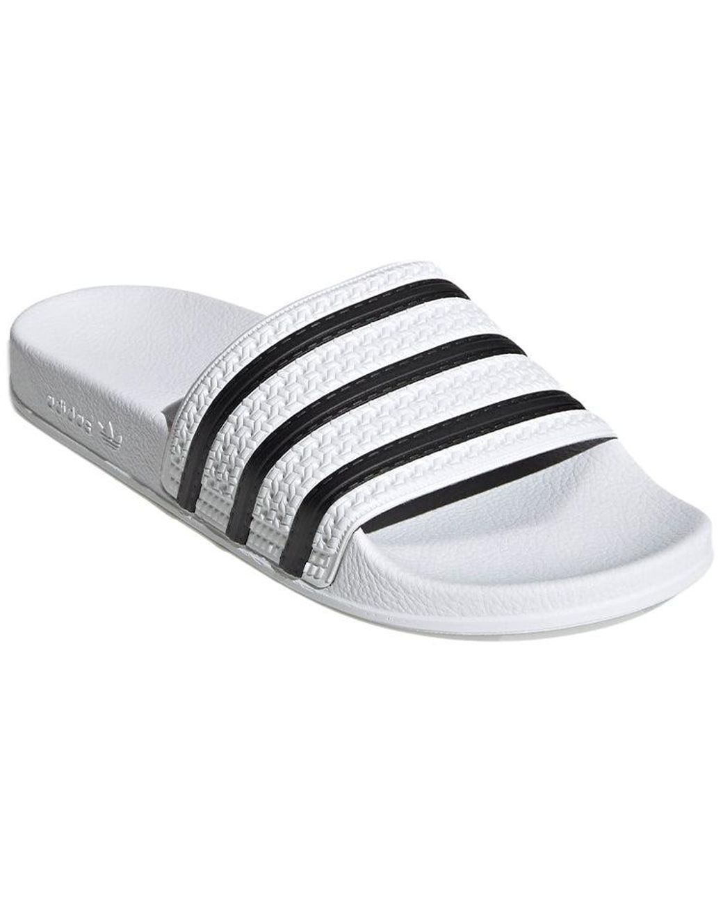 Adidas White Adilette Slide for men