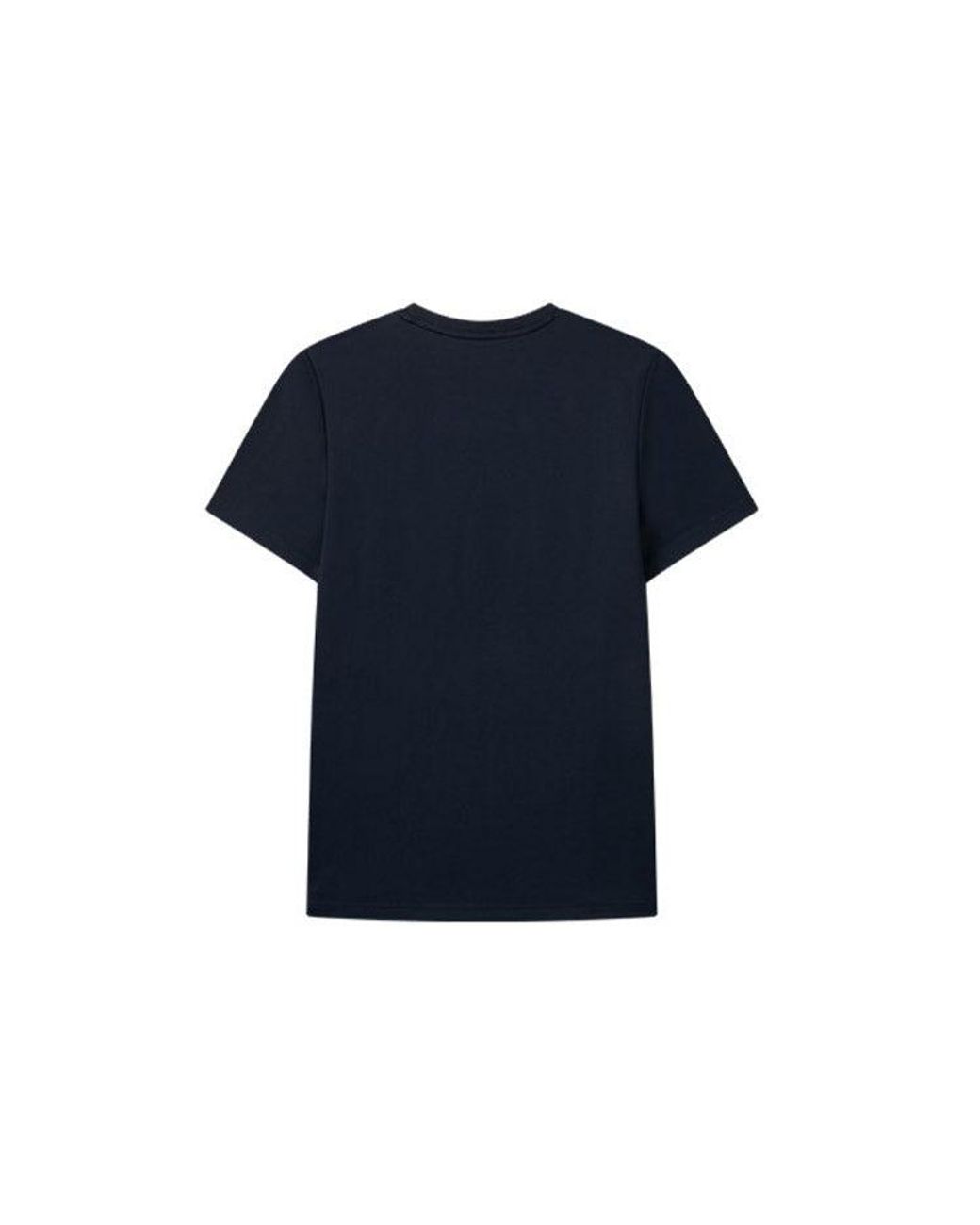 Fila Blue Embroidered Logo Loose Knit Short Sleeve for men
