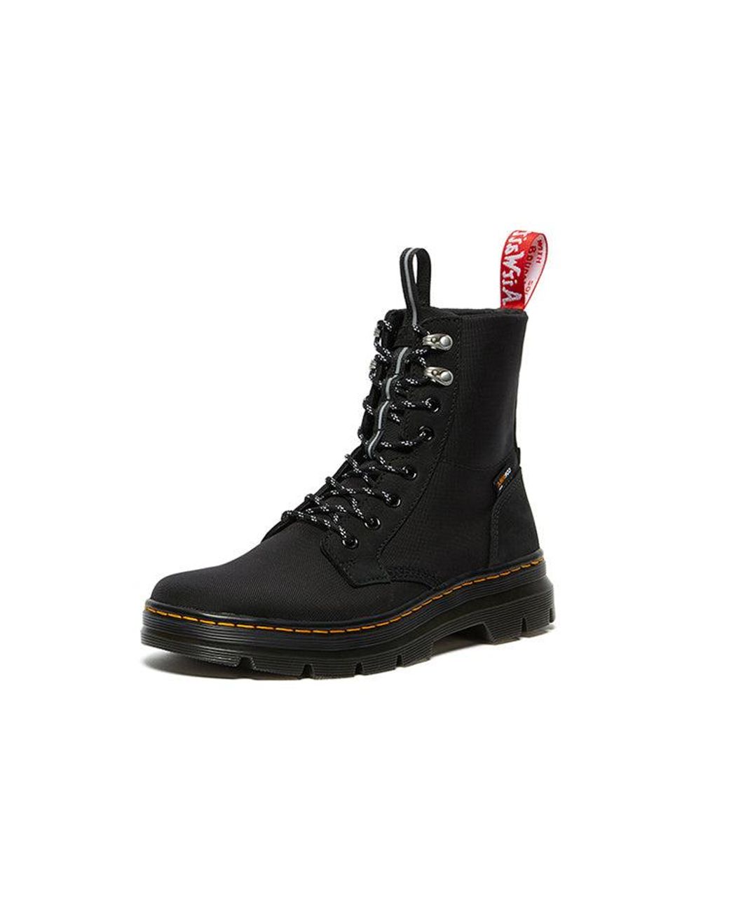 Dr. Martens Black Herschel Supply Co. X Combs 2 Utility Boot for men
