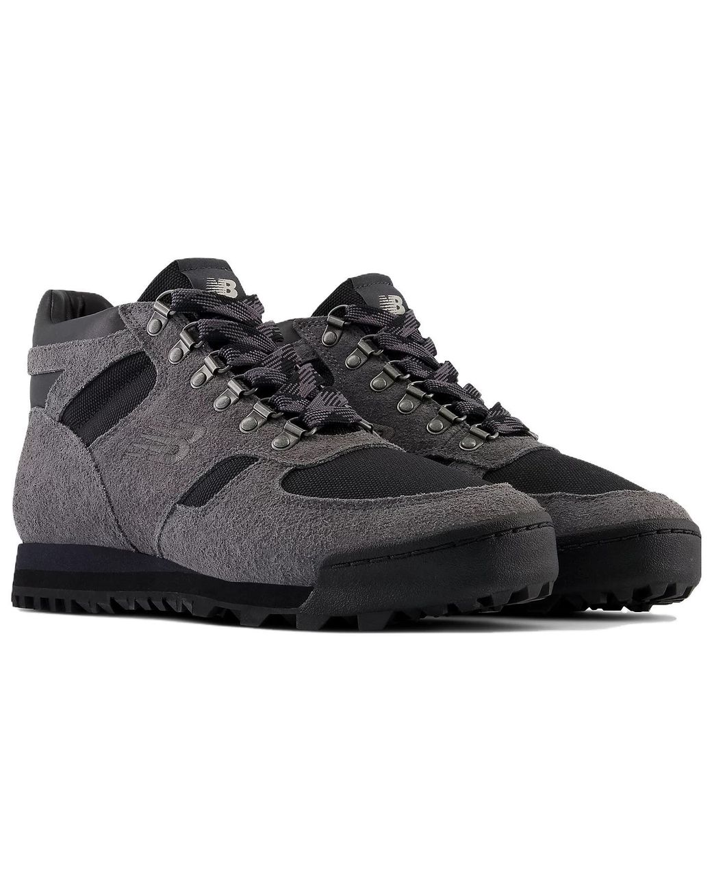 New Balance Black Rainier Low Shoes 'Magnet' for men