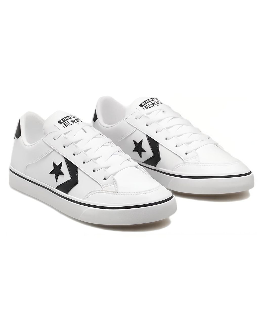 Converse White Tobin Synthetic Leather Ox for men