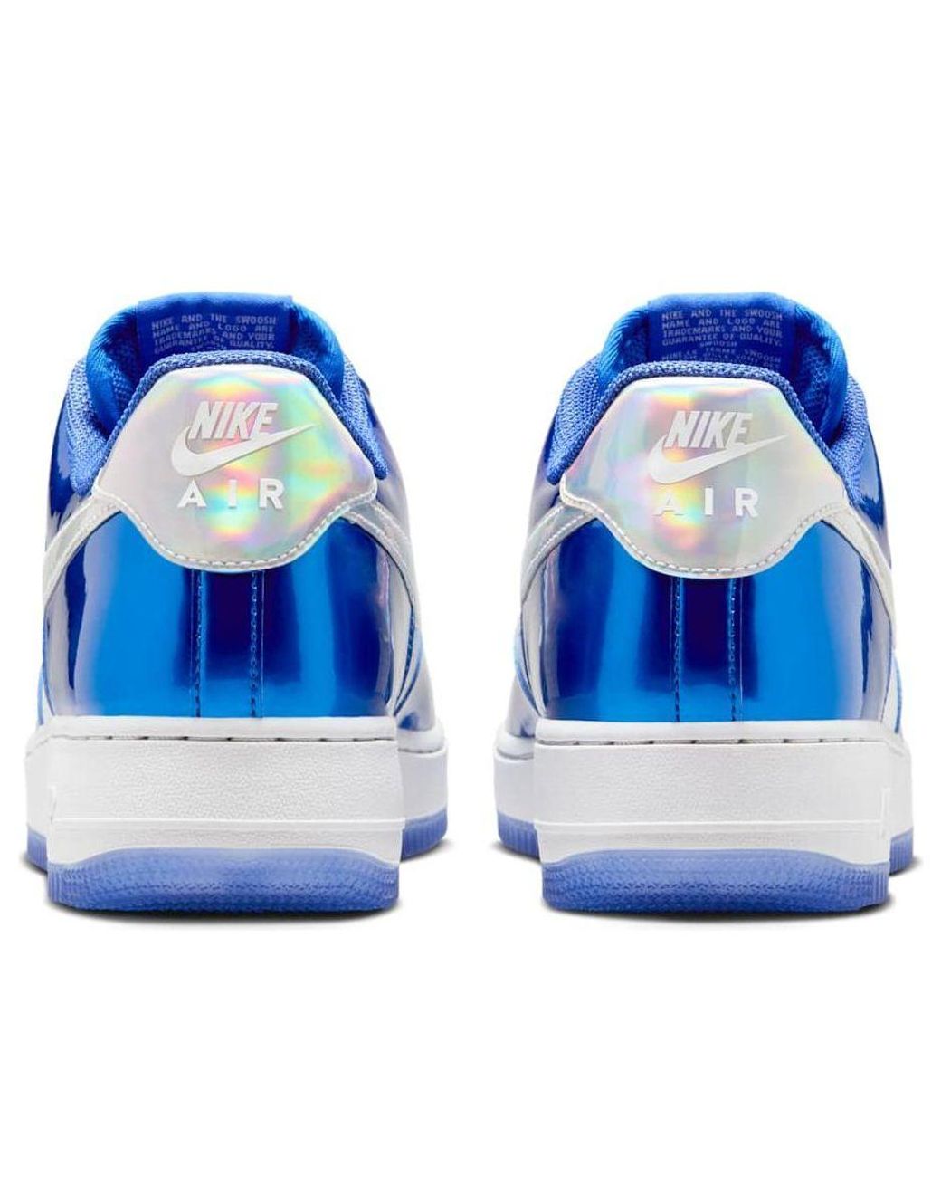 Nike Blue Air Force 1 '07 Lv8 "Light Photo Photon Dust Racer Multi-Color" Hv5751 435" for men