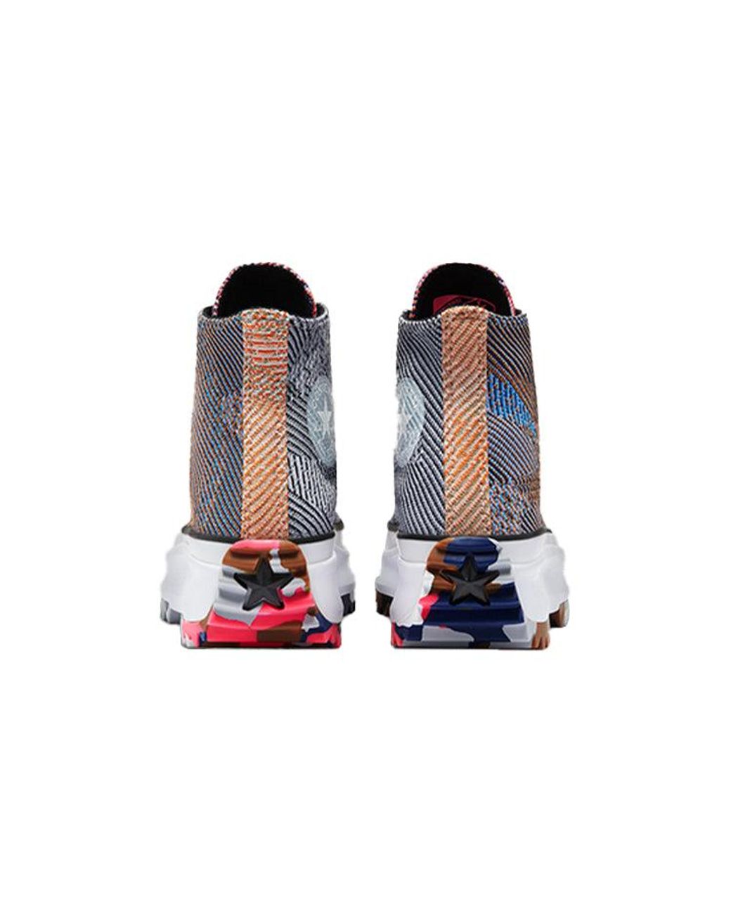 Converse Blue Run Star Hike High 'Knit Mashup' for men