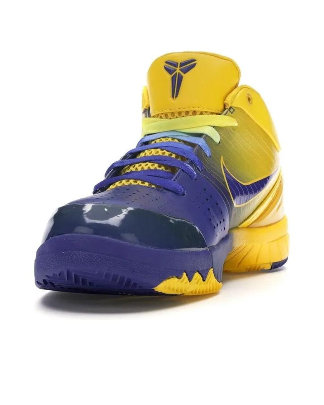 Nike Yellow Zoom Kobe 4 'Four Rings' for men