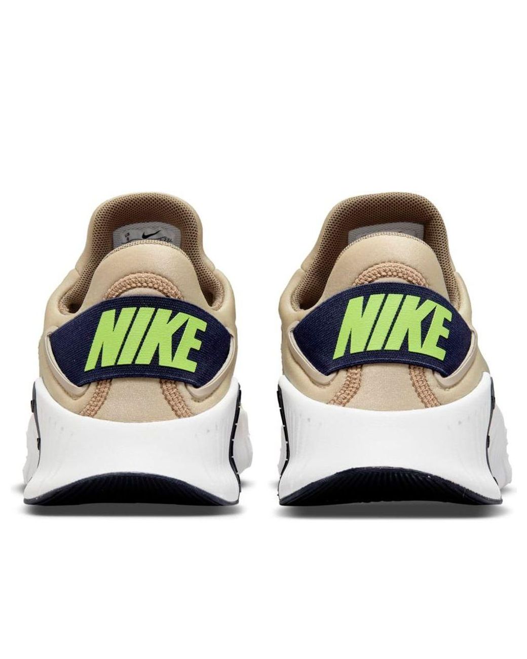 Nike White Free Metcon 4 'Rattan' for men