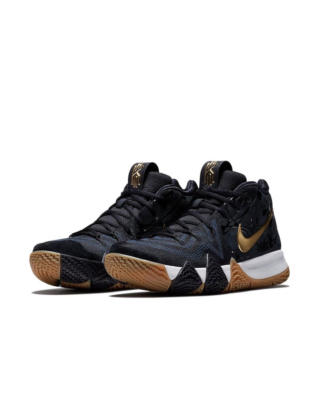 Nike Black Kyrie 4 'Pitch' for men