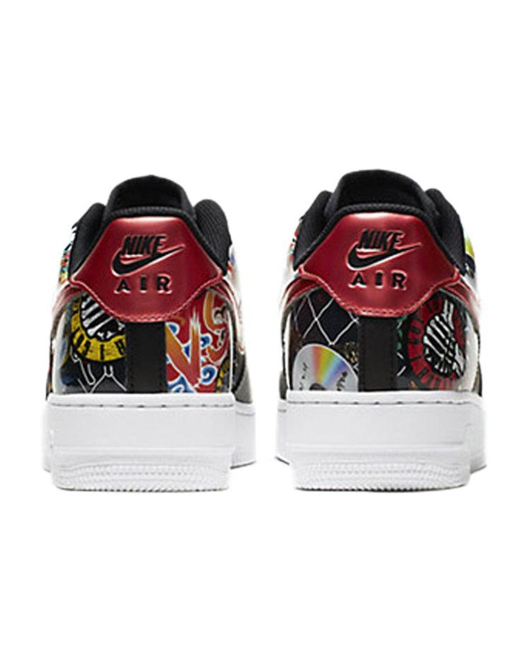 Nike Red Air Force 1 Low '07 Lv8 Le 'China Hoop Dreams' for men