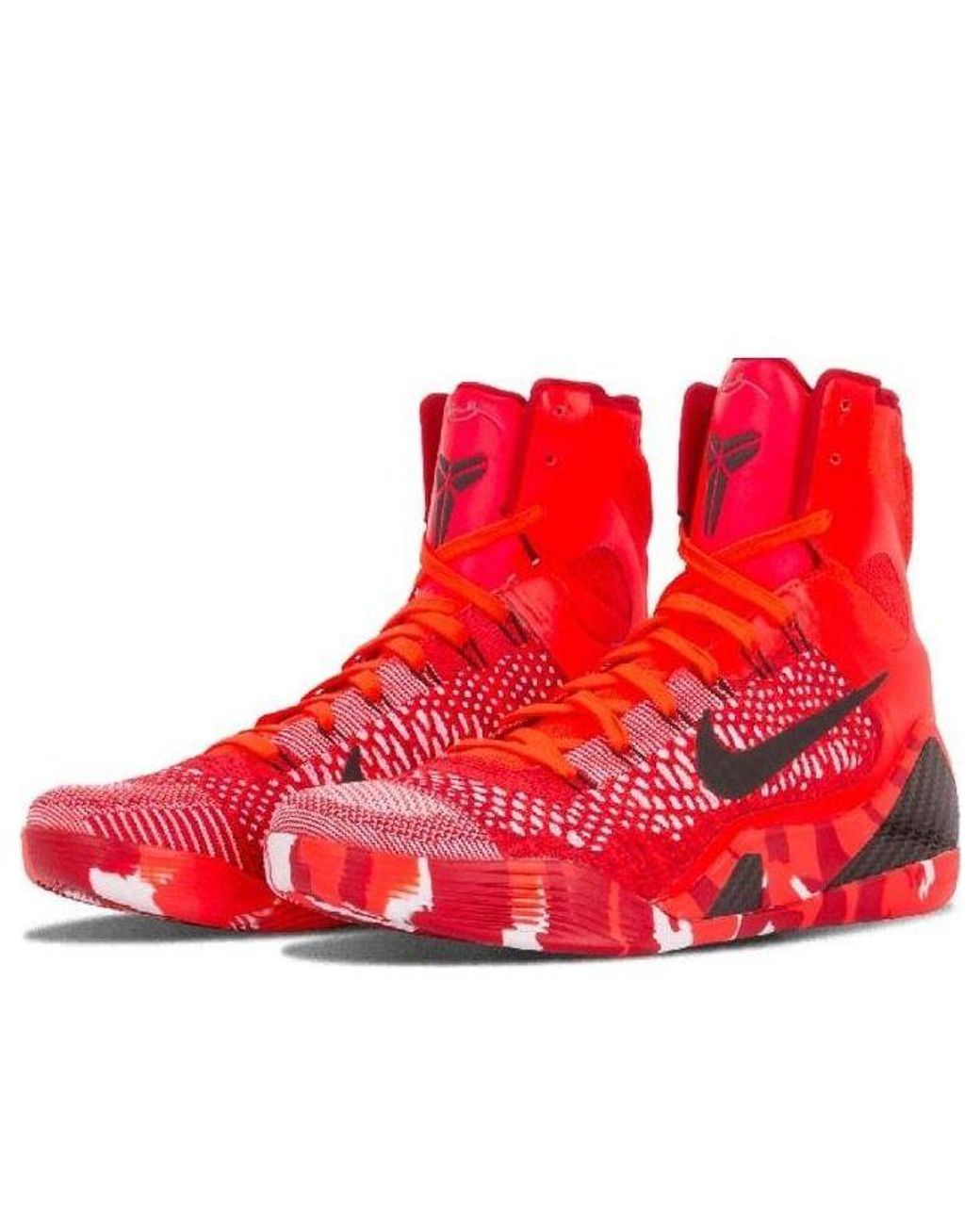 Nike Red Kobe 9 Elite 'Christmas' for men