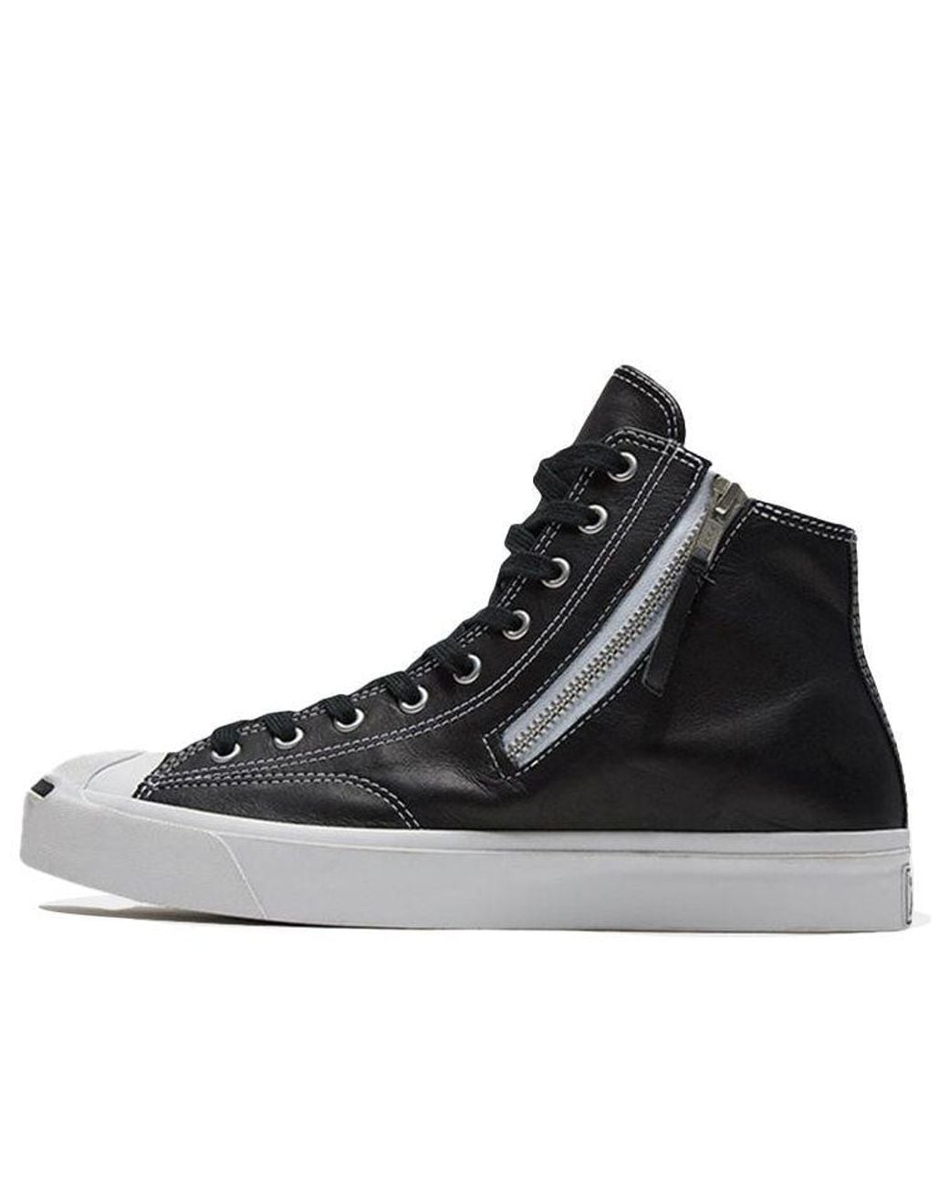Converse Jack Purcell Zip in Black for Men | Lyst UK