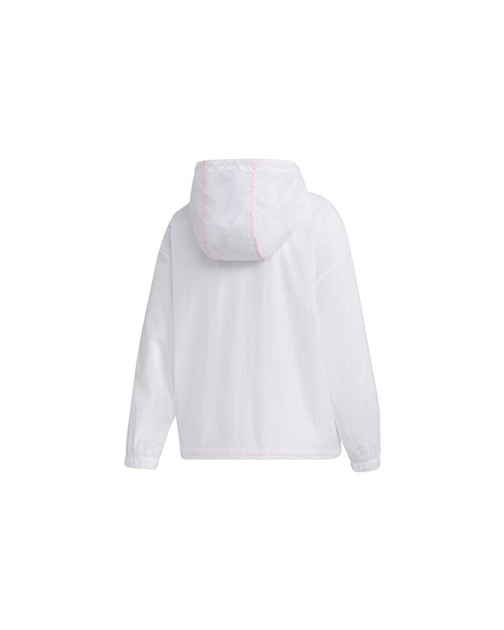 Adidas White (Wmns) Panda Anorak Sports Jacket
