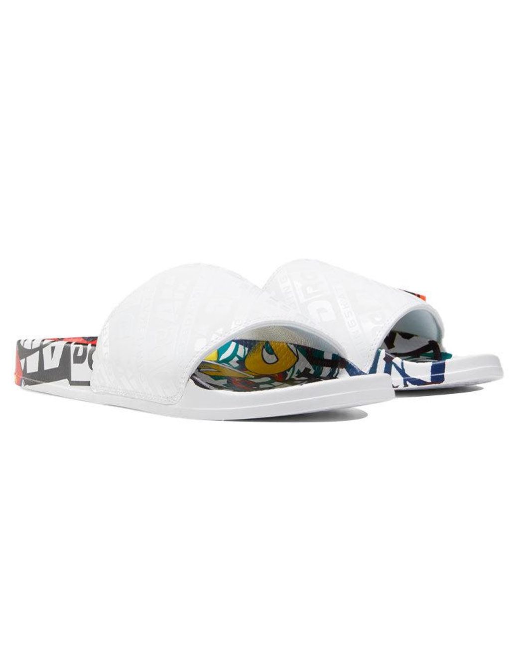 Reebok Blue Blackeyepatch X Classic Slide