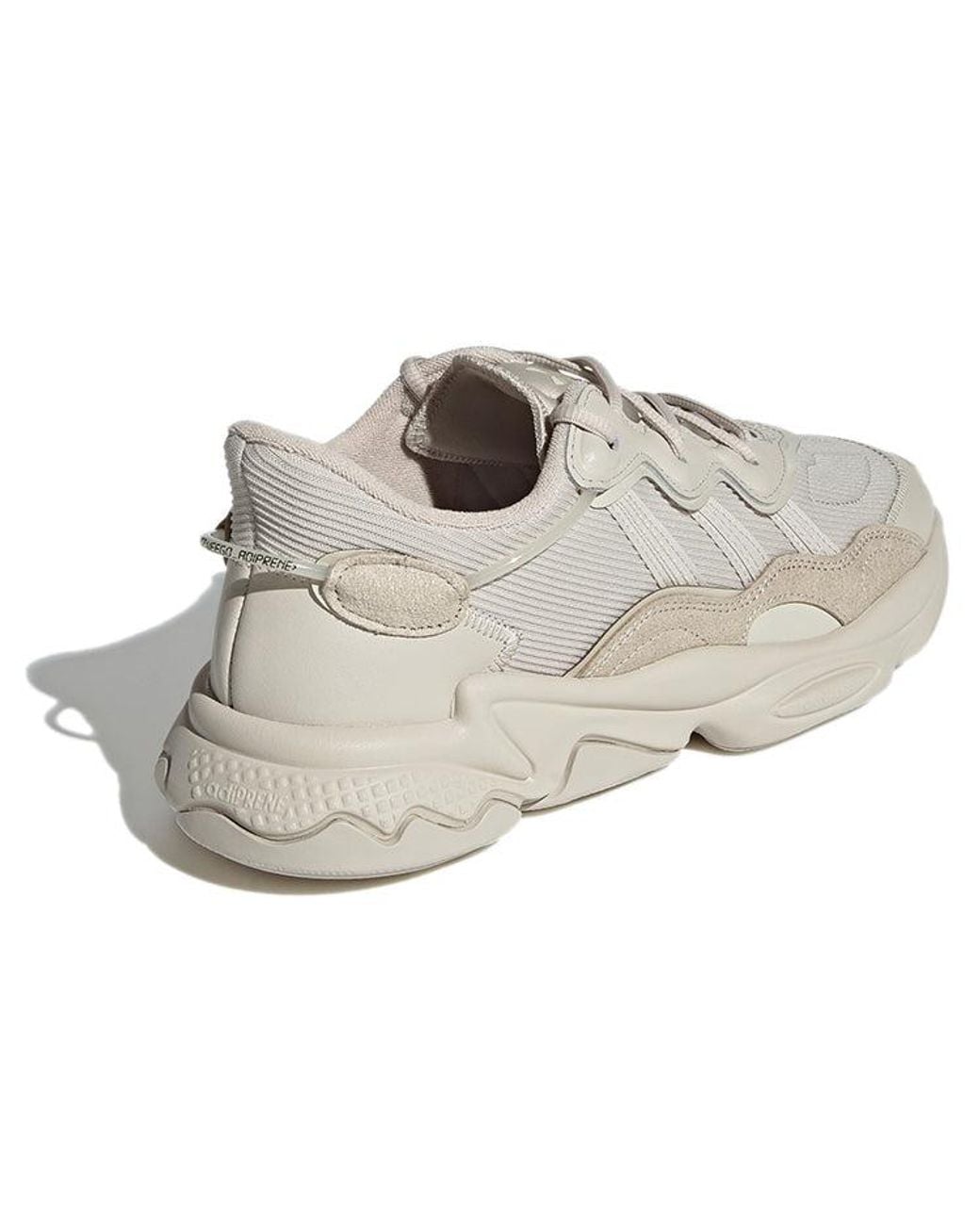 Adidas White Ozweego Shoes for men