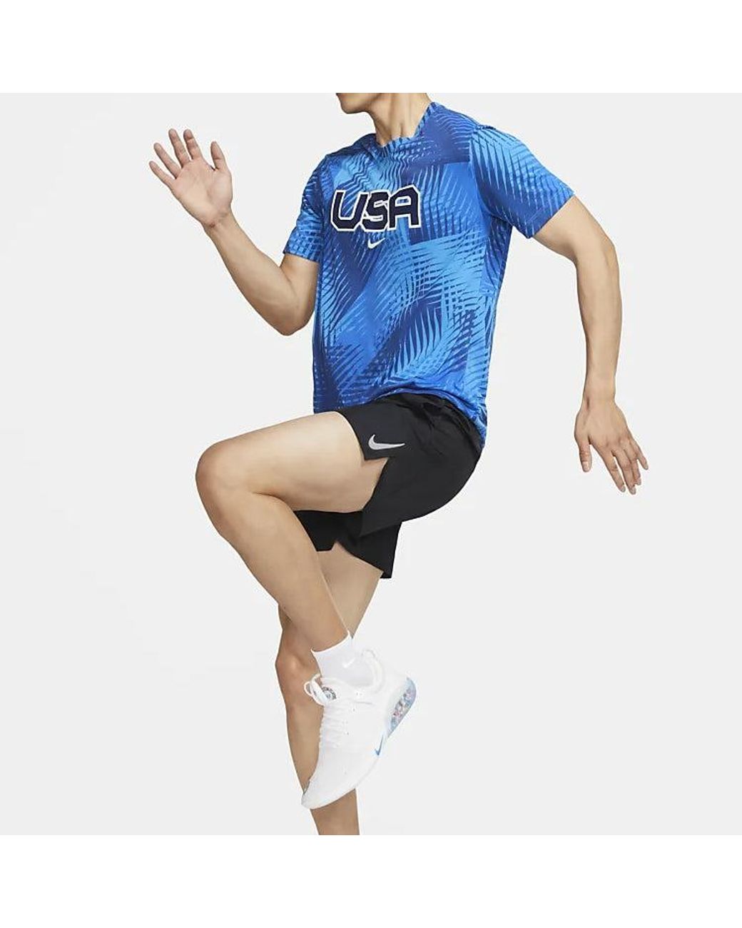 Nike Black Side Design Running Shorts for men