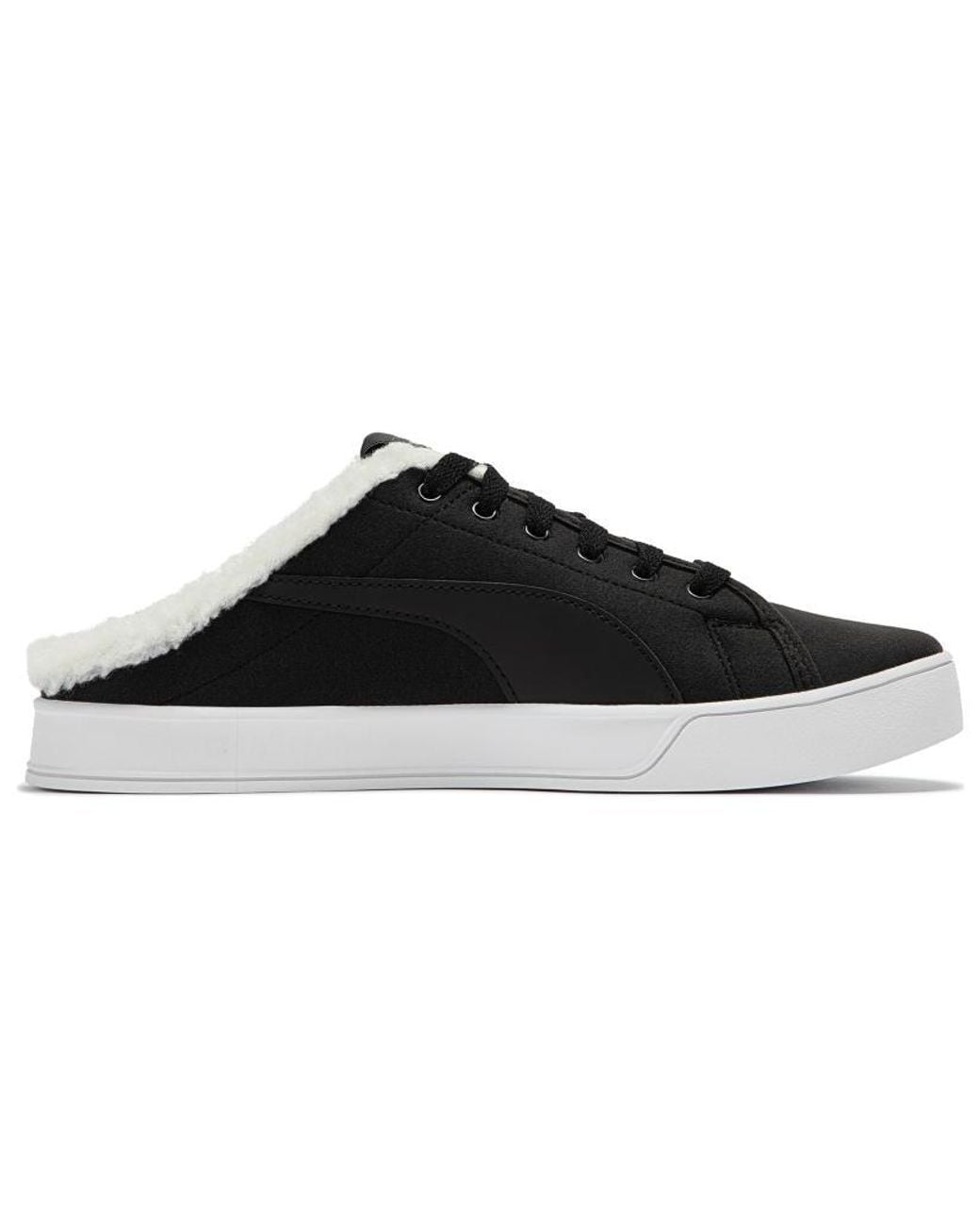 PUMA Black Bari Mule Sherpa for men
